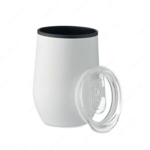 Čaša termo CHIN CHAN metalna, 350ml, bijela