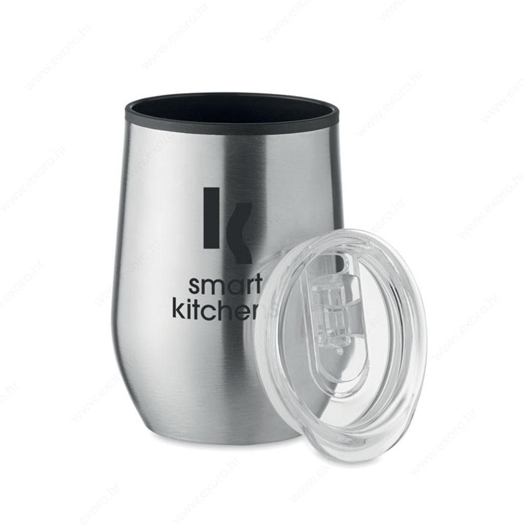 MO6700-16 Čaša CHIN CHAN termo, metalna, 350ml, mat srebrna