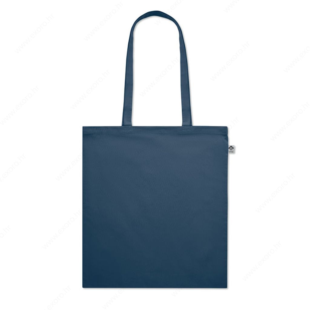 MO6711-04 Torba shopping NUORO COLOUR pamučna, duge ručke, 180g., plava