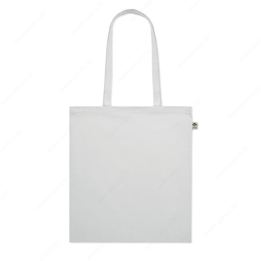 MO6711-06 Torba shopping NUORO COLOUR pamučna, duge ručke, 180g., bijela