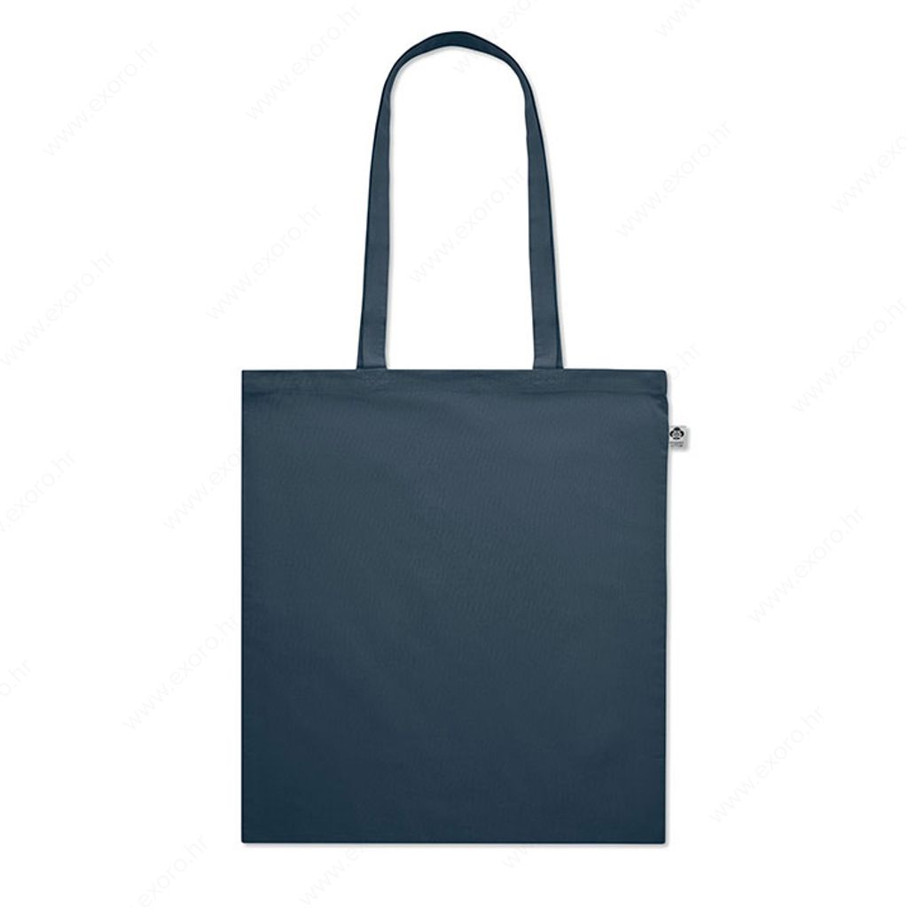 MO6711-85 Torba shopping NUORO COLOUR pamučna, duge ručke, 180g., tamno plava