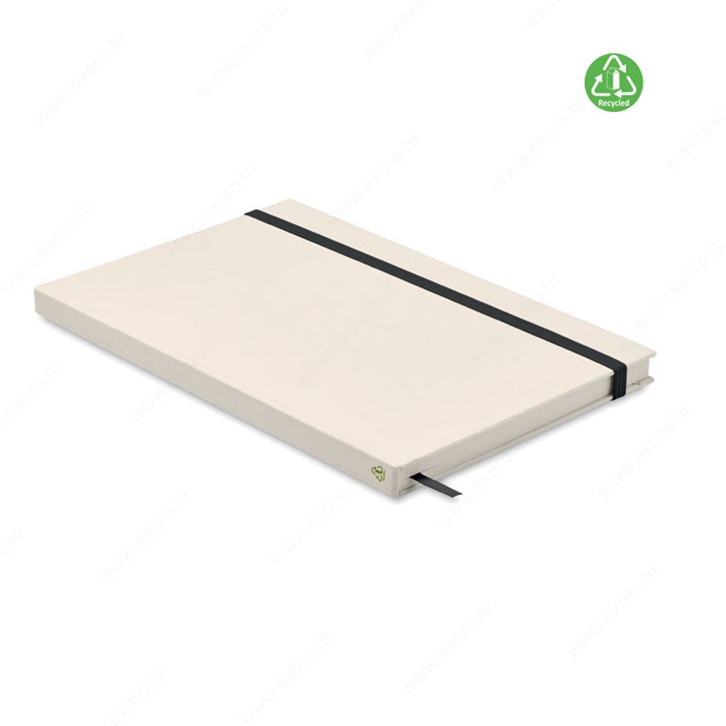 MO6743-03 Notes A5 MITO NOTE od kartona, crna gumica