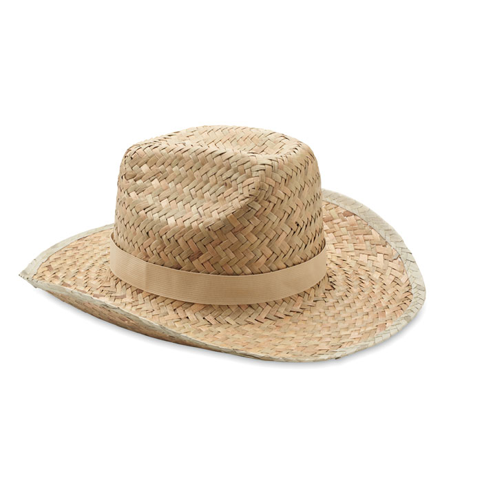 MO6755-13 Šešir TEXAS slamnati bež