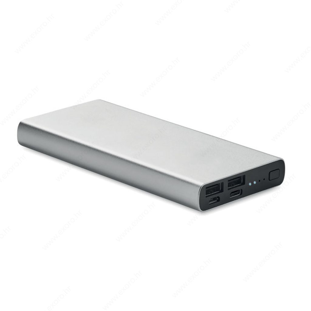 MO6770-16 Punjač prijenosni POWERFLAT 8 C 10000mAh, srebrni