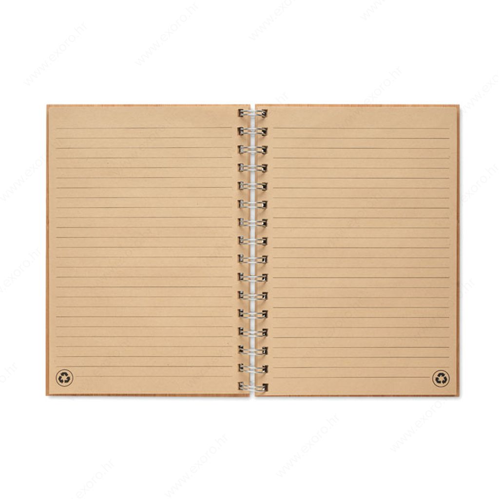 MO6790-40 Notes A5 BRAM, drveni