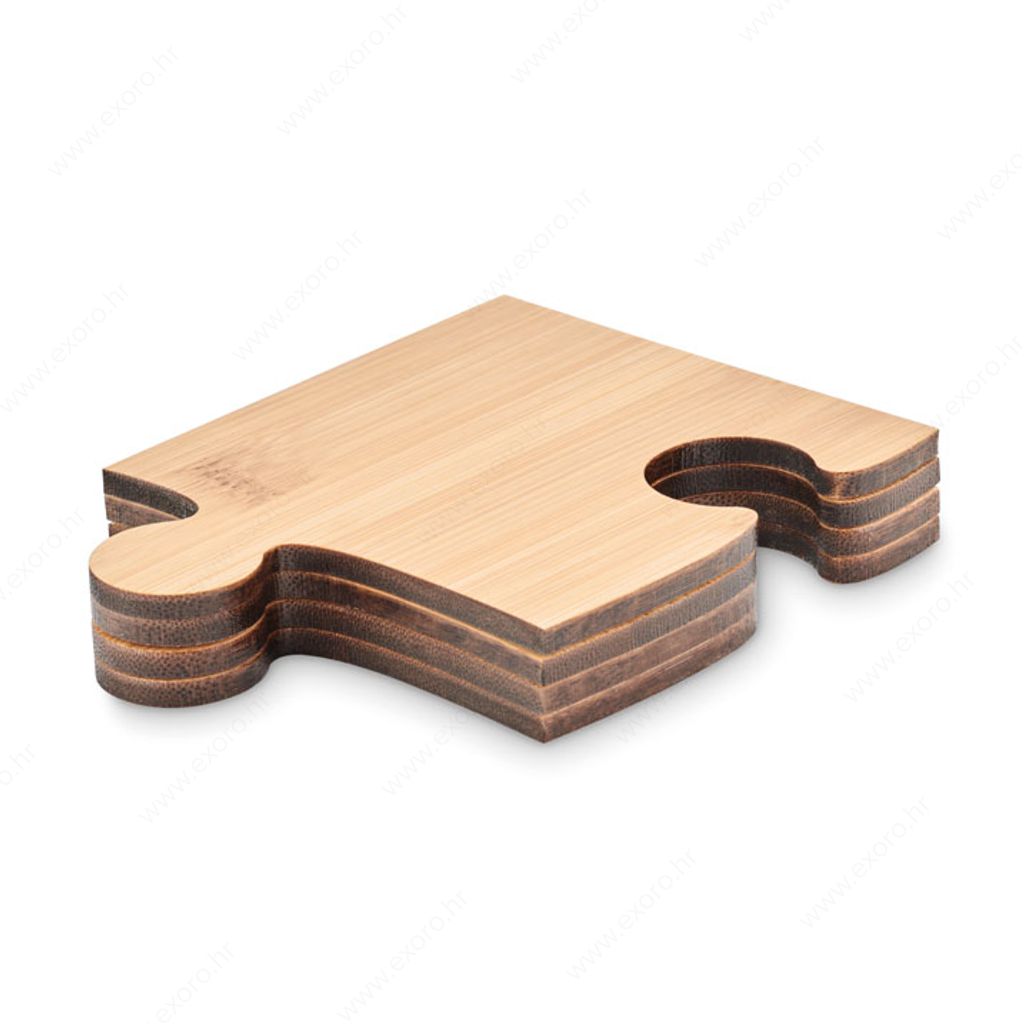MO6796-40 Podmetač LEPY 21x21x0,5cm drveni