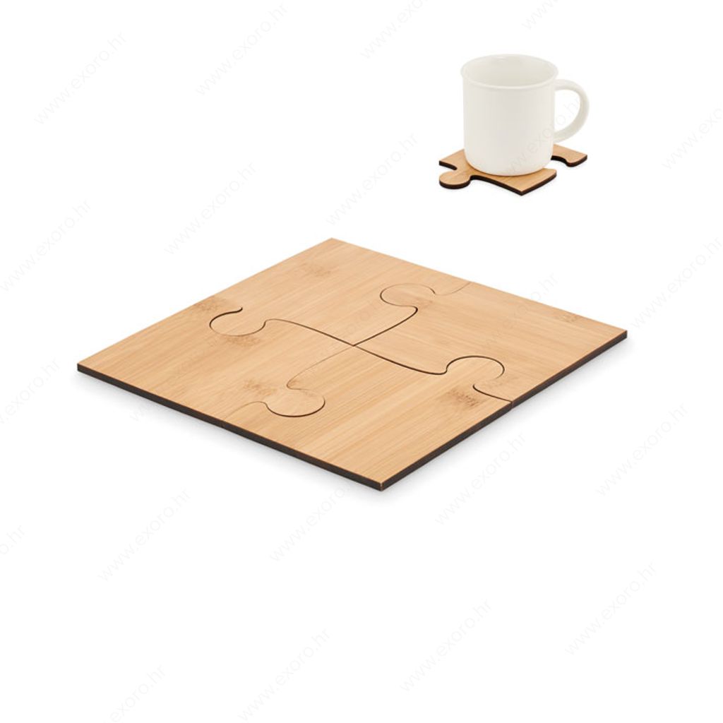 MO6796-40 Podmetač LEPY 21x21x0,5cm drveni