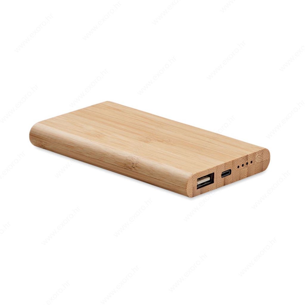 MO6814-40 Punjač prijenosni, bežični ARENAPOWER C 4000 mAh, drveni