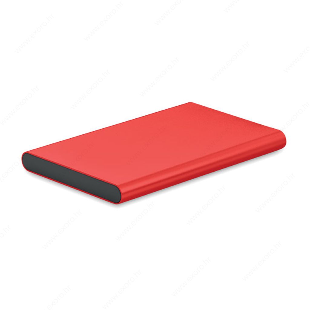 MO6825-05 Punjač prijenosni POWERFLAT C 4000mAh, crveni