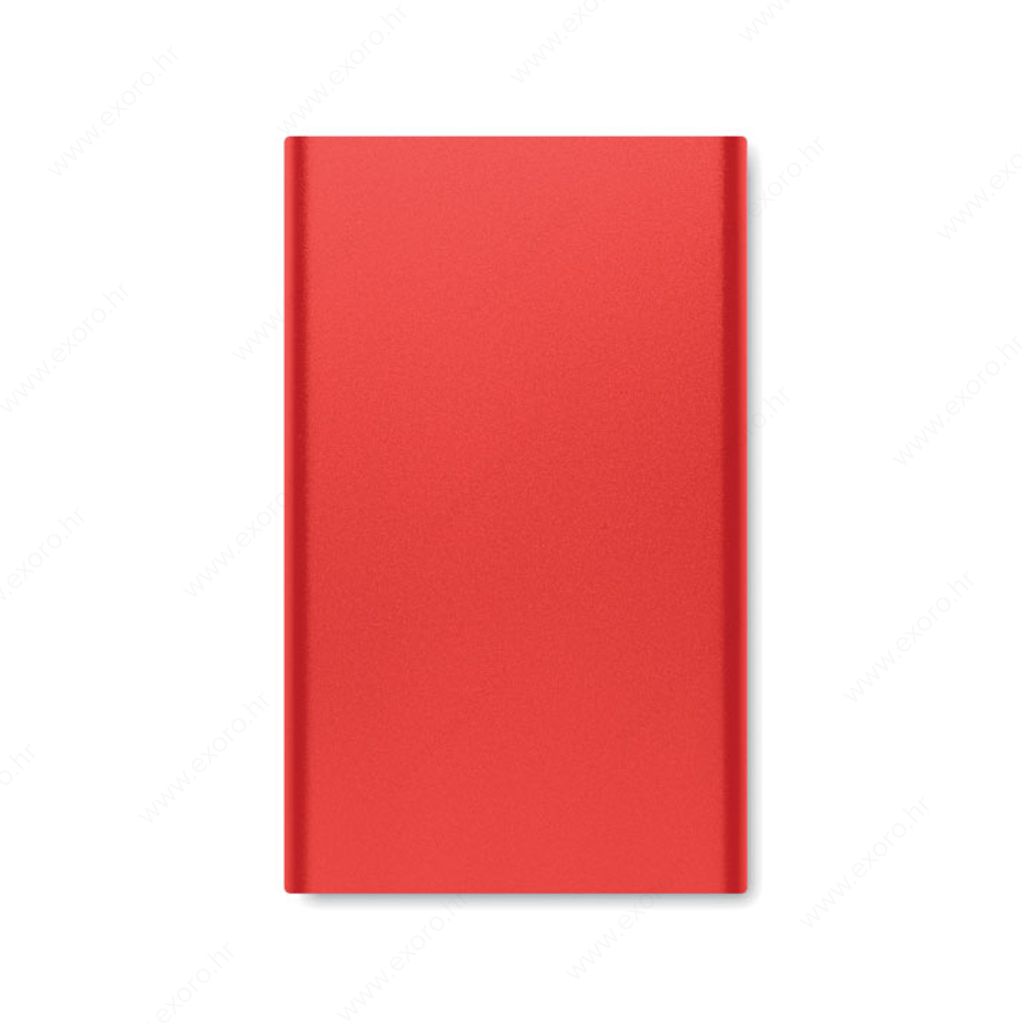 MO6825-05 Punjač prijenosni POWERFLAT C 4000mAh, crveni