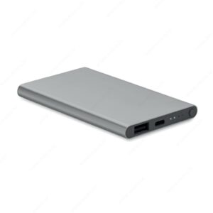 Punjač prijenosni POWERFLAT C 4000mAh, sivi (titanium)