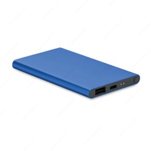 Punjač prijenosni POWERFLAT C 4000mAh, plavi (royal)