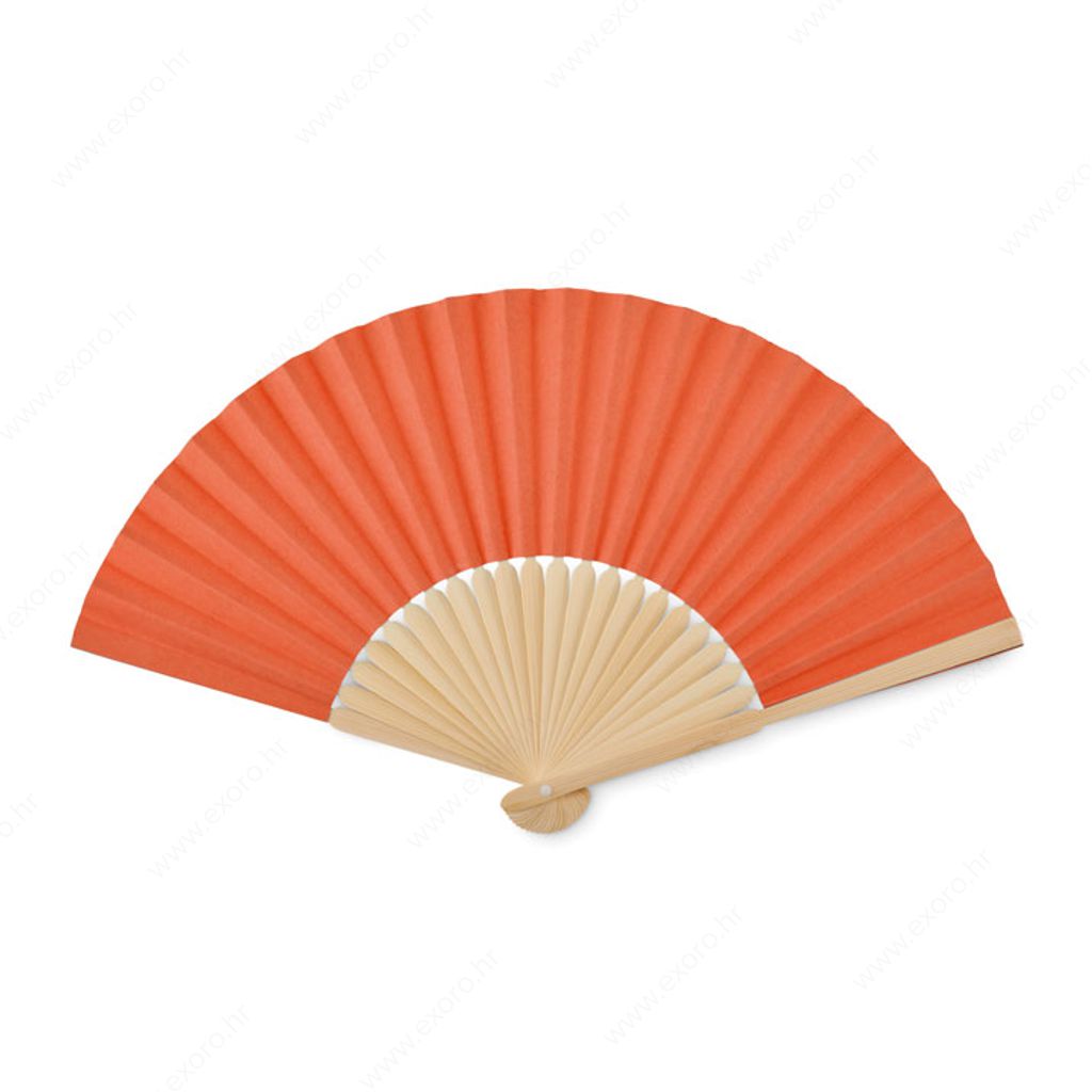 MO6828-10 Lepeza FANNY PAPER narančasta