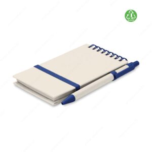 Notes spiralni A6 MITO SET 70L, linije, plavi