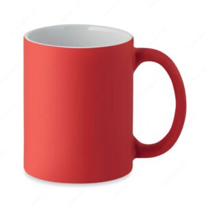 Šalica DUBLIN COLOUR keramička, crvena