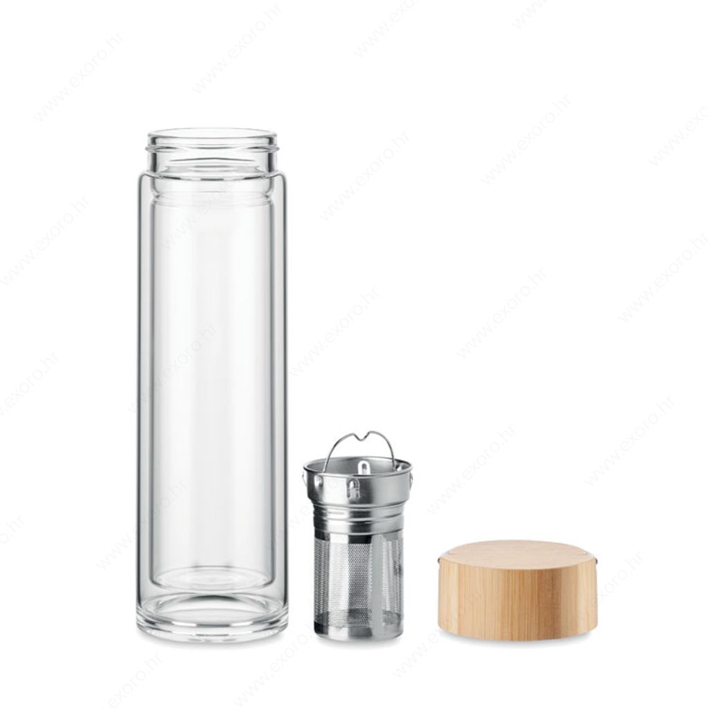 MO6854-22 Boca BATAMI staklena, 400ml, prozirna