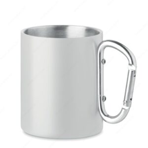 Šalica TRUMBA metalna, 300ml, bijela