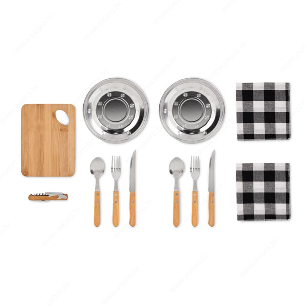 MO6893-13 Piknik set za 2 osobe HUDSON bež
