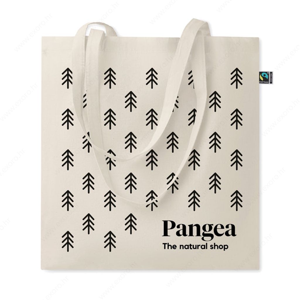 MO6899-13 Torba shopping OSOLE platnena s dugim ručkama 140gr. natur