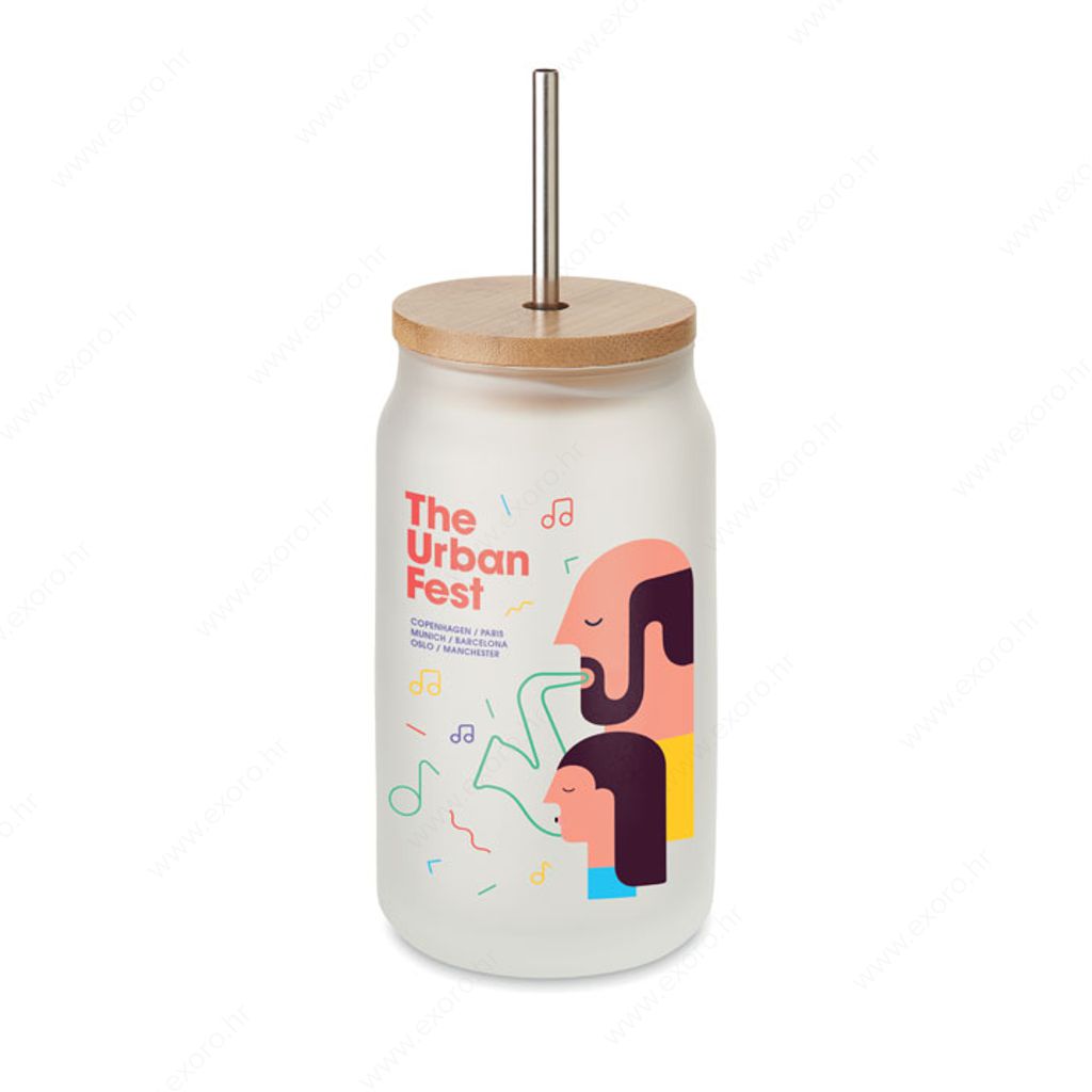 MO6919-26 Boca JARBLIM sublimacijska staklena, 650ml, prozirno bijela