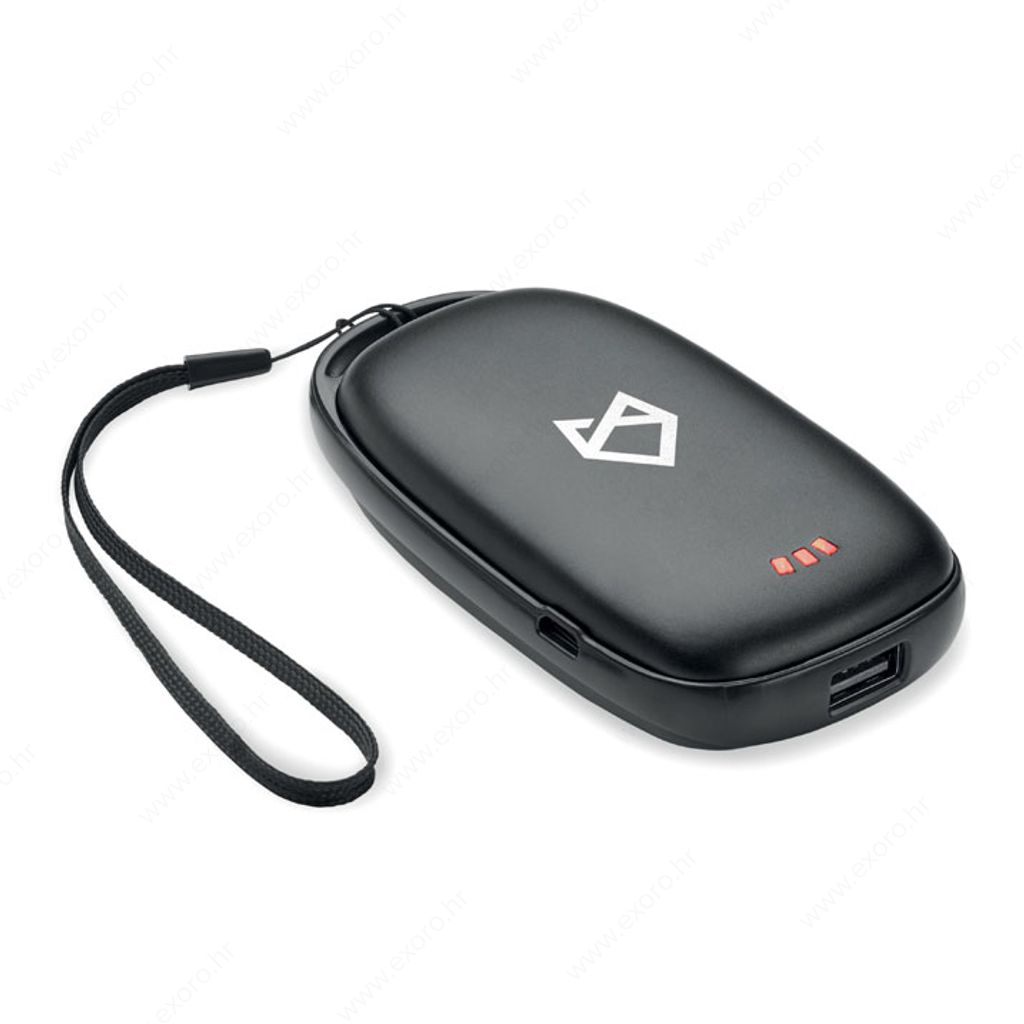 MO6949-03 Punjač prijenosni TRICPOWER + grijač ruku, 4000mAh, crni