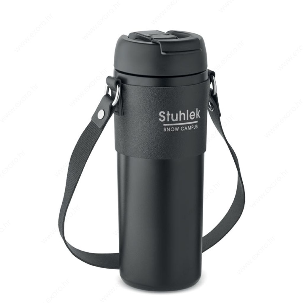 MO6971-03 Čaša AIRA termo, metalna, 700ml, crna