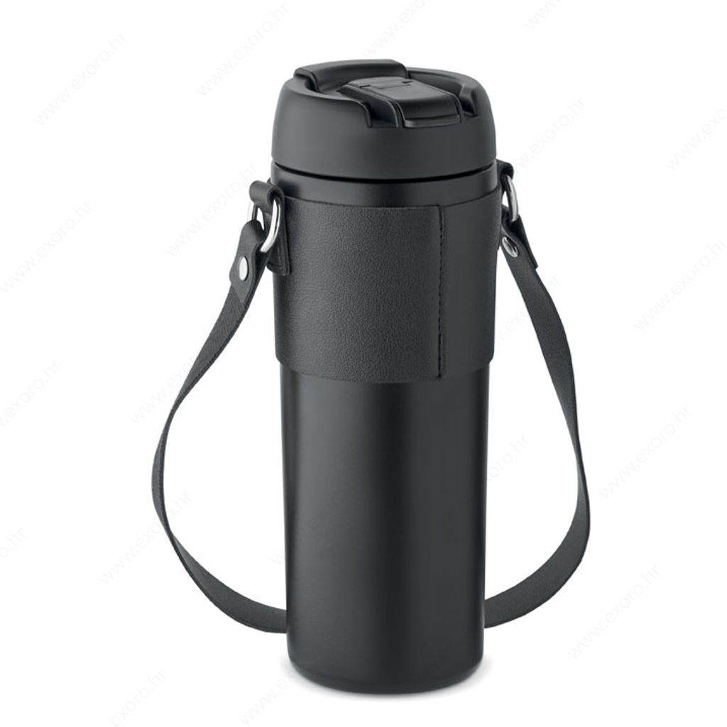 MO6971-03 Čaša AIRA termo, metalna, 700ml, crna
