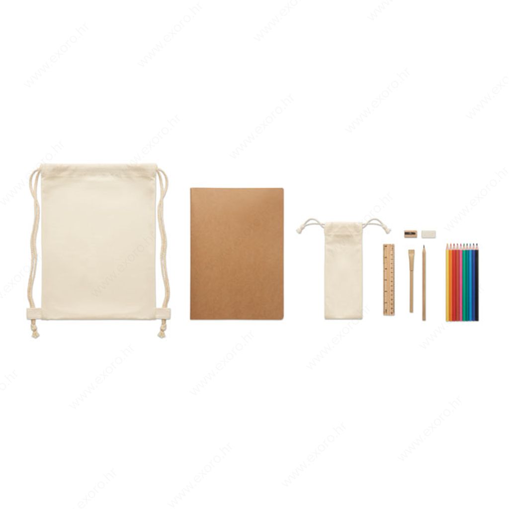 MO6980-13 Dječji set za crtanje FUNDRAW bež