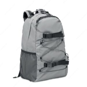 Ruksak BRIGHT SPORTBAG PET, sivi (matt silver)
