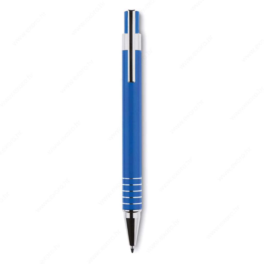 MO7323-04 Set darovni ALUCOLOR olovka kemijska+olovka tehnička u metalnoj kutiji plavi