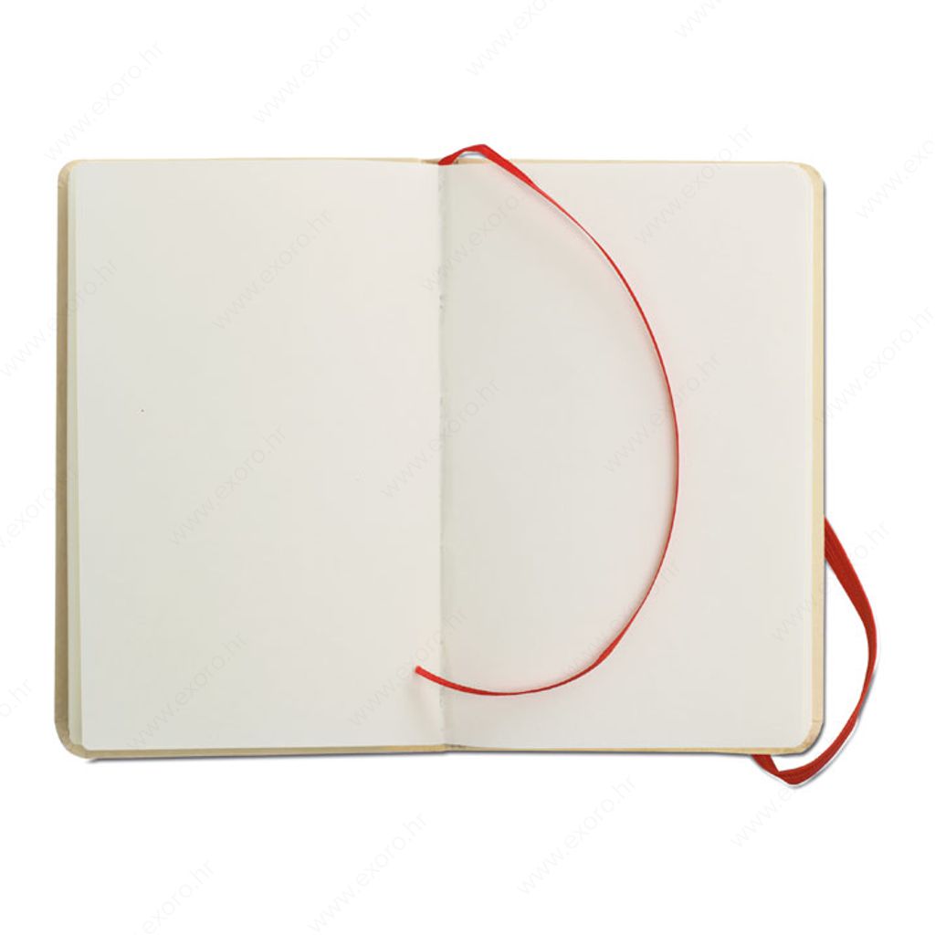 MO7431-05 Notes A6 EVERNOTE, natur/crveni