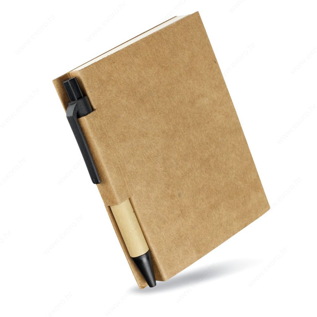 MO7626-03 Notes CARTOPAD + olovka, crni