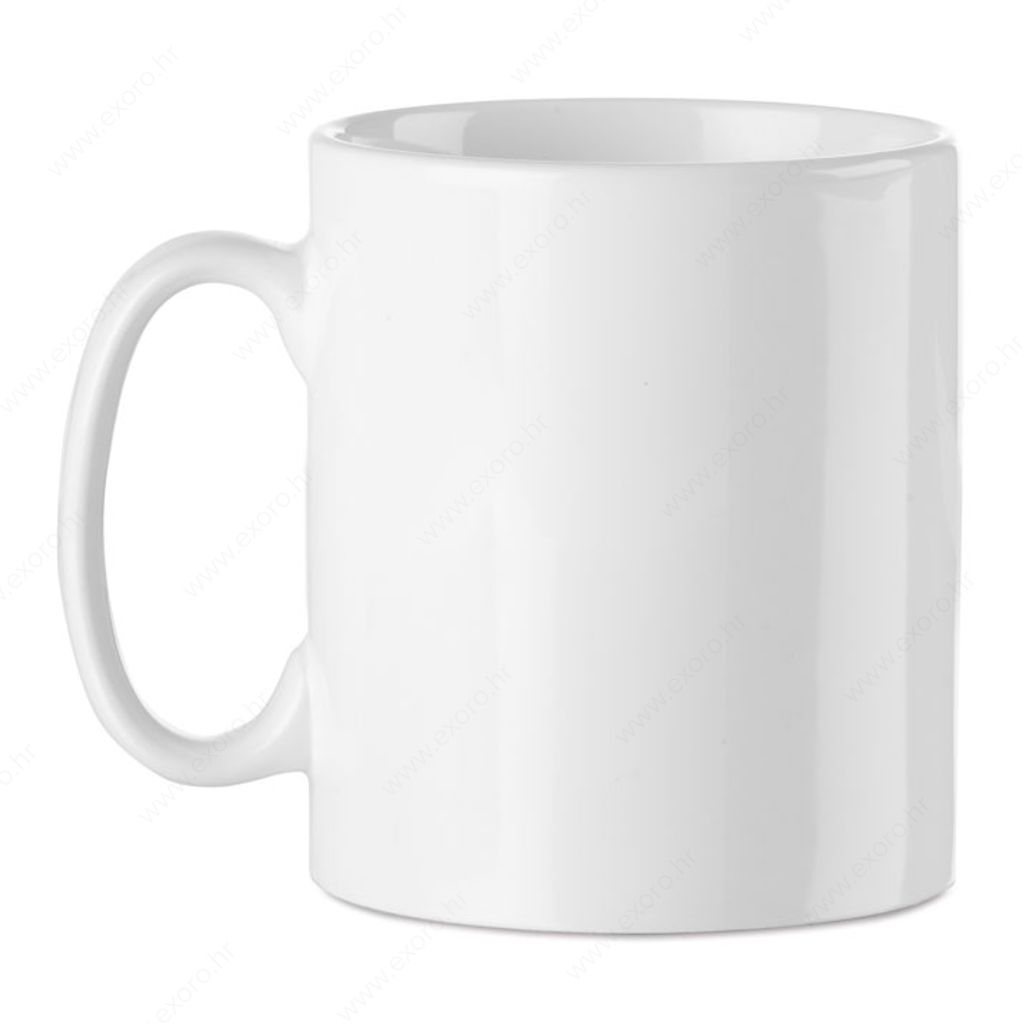 MO8040-06 Šalica SUBLIM keramička, sublim., 300ml, bijela