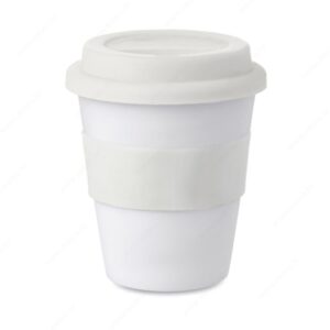 MO8078-06 Čaša ASTORIA PVC/silikon, 350ml, bijela