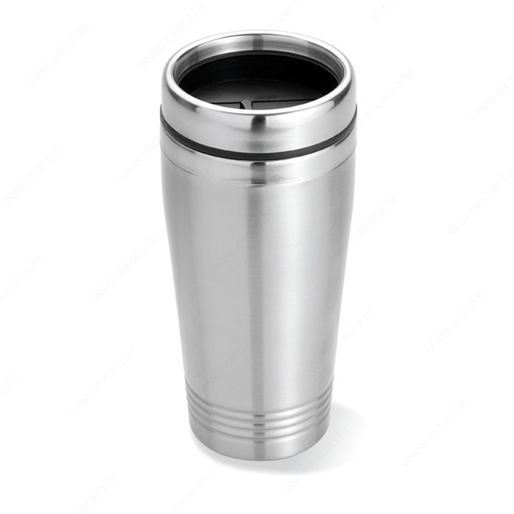 MO8125-16 Čaša RODEODRIVE termo, metalna, 400ml, srebrna