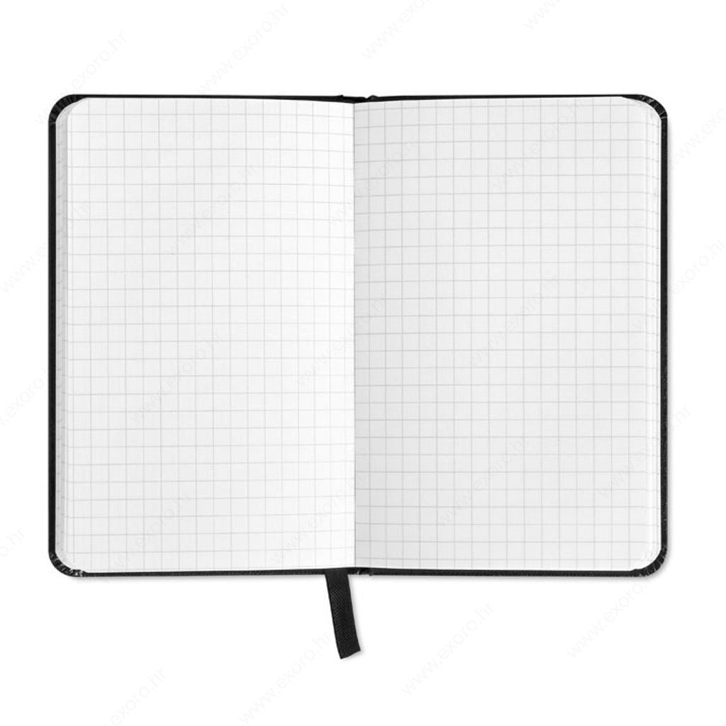 MO8360-03 Notes A5 SQUARED kvadratići, crni