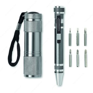 Alat set i lampa COMBITOOL, crni