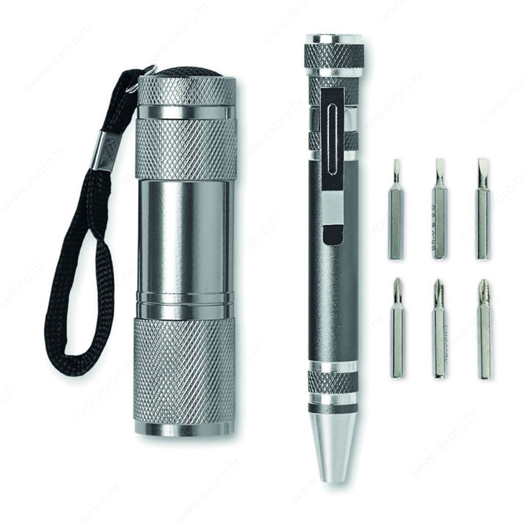 MO8559-18 Alat set i lampa COMBITOOL crni