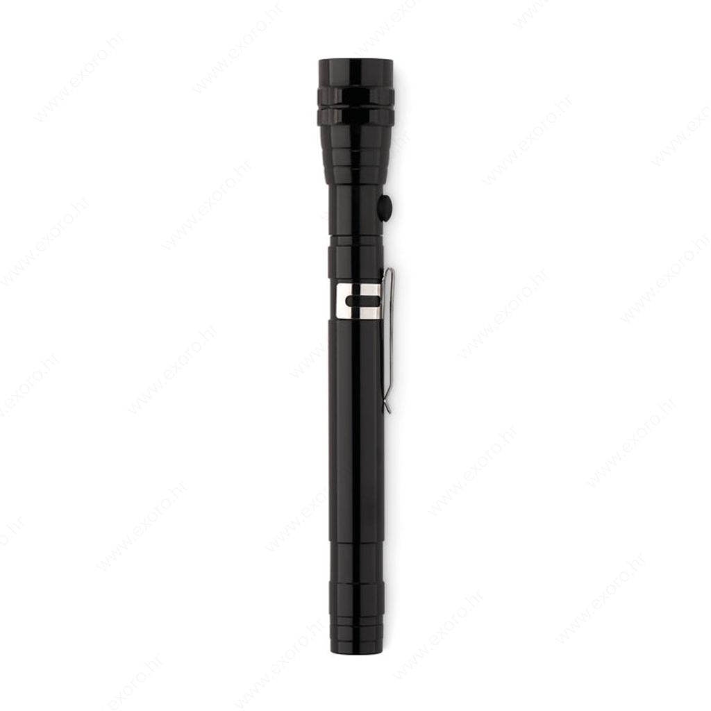 MO8621-03 Lampa teleskopska STRECH-TORCH crna