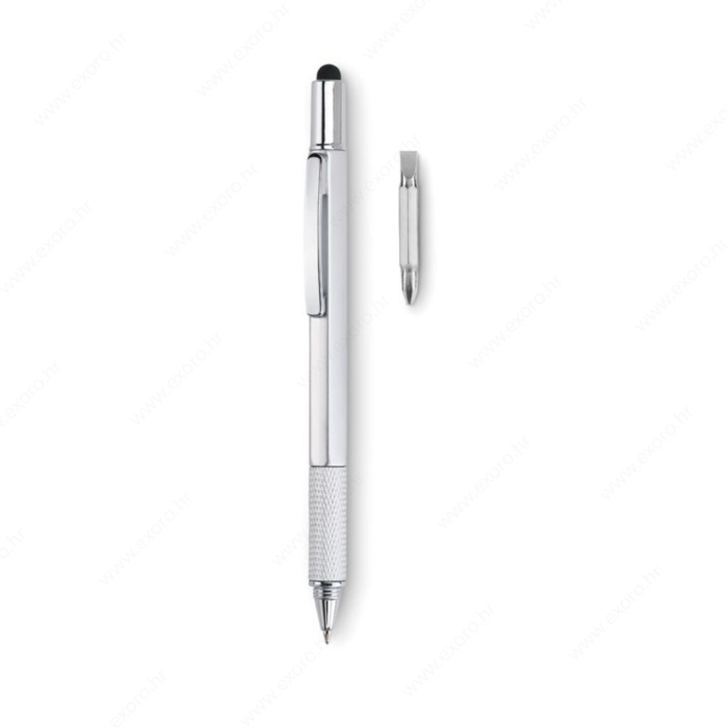 MO8679-16 Alat mutifunkionalna olovka TOOLPEN mat siva