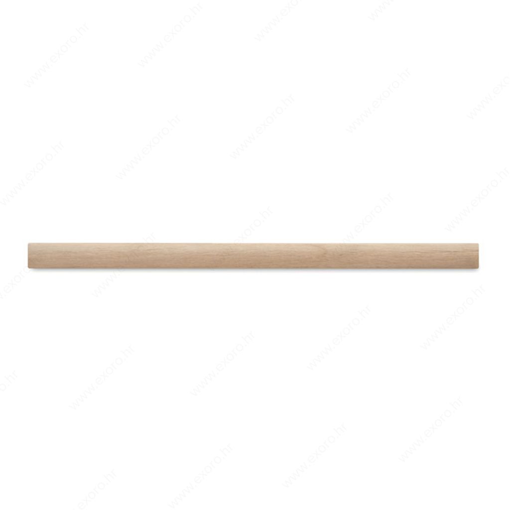 MO8686-40 Olovka grafitna tesarska MADEROS 14cm s ravnalom, dvena
