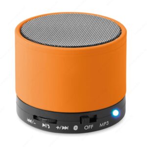 Zvučnik bežični ROUND BASS 450mAh, narančasti