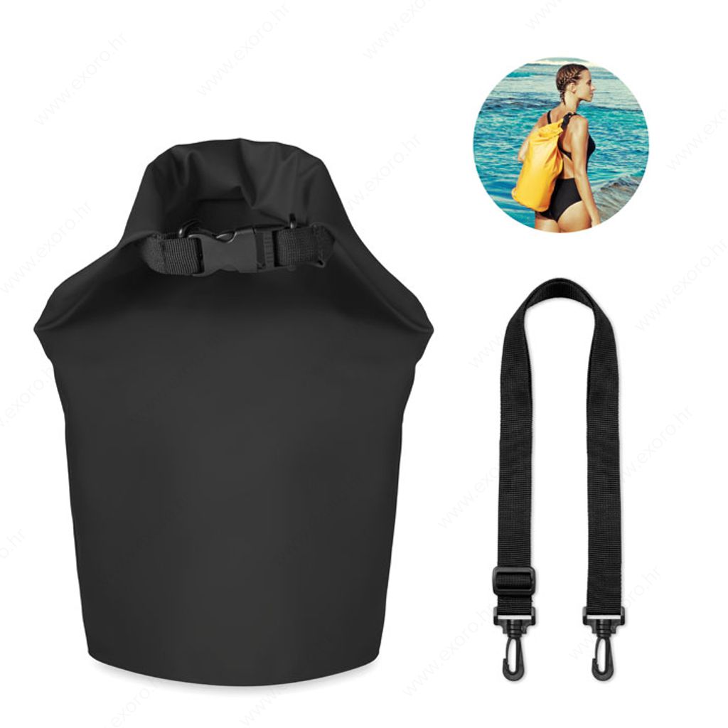 MO8787-03 Torba SCUBA vodootporna, crna
