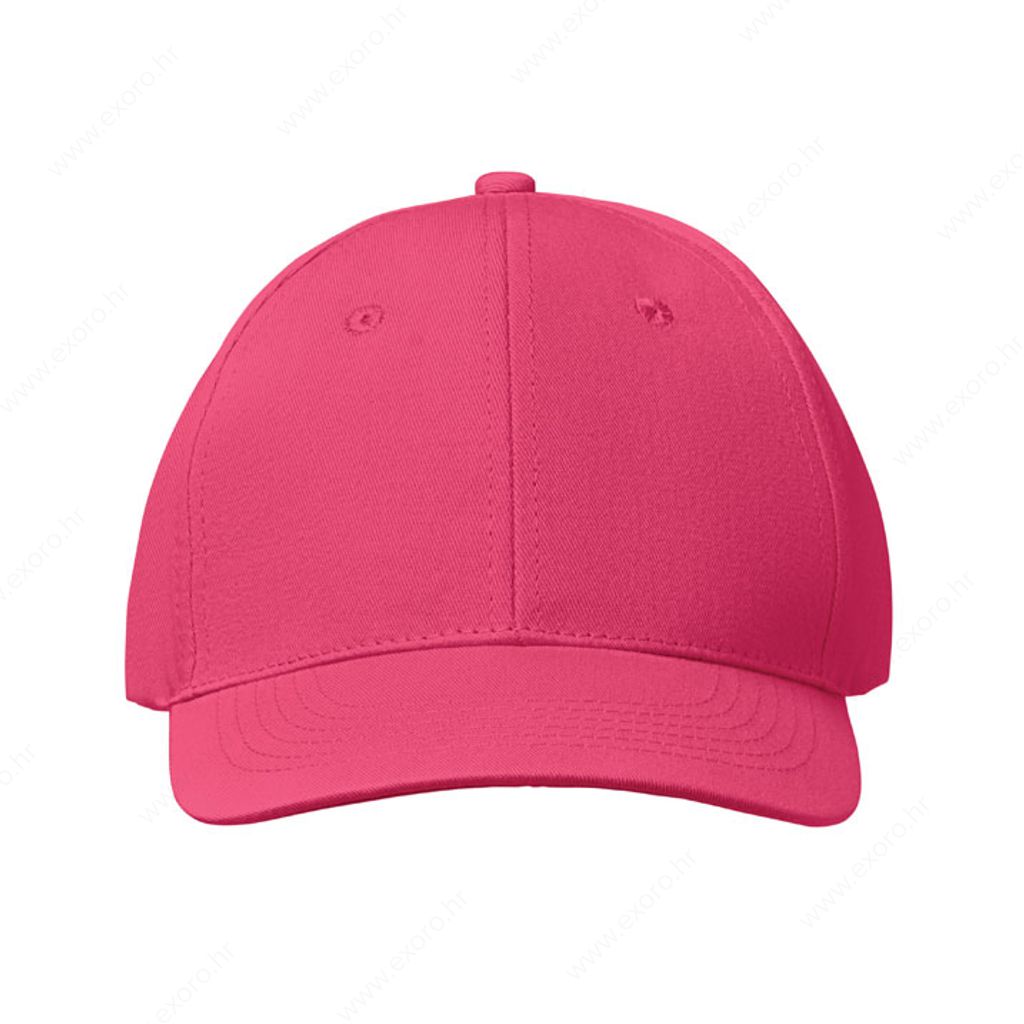 MO8834-38 Kapa šilt na čičak BASIE fuchsia