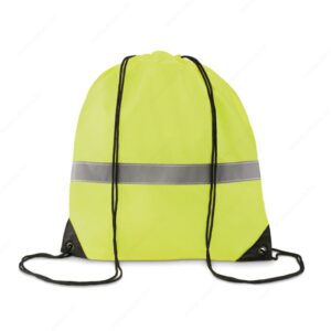 MO8868-70 Ruksak s vezicom STRIPE neon žuti