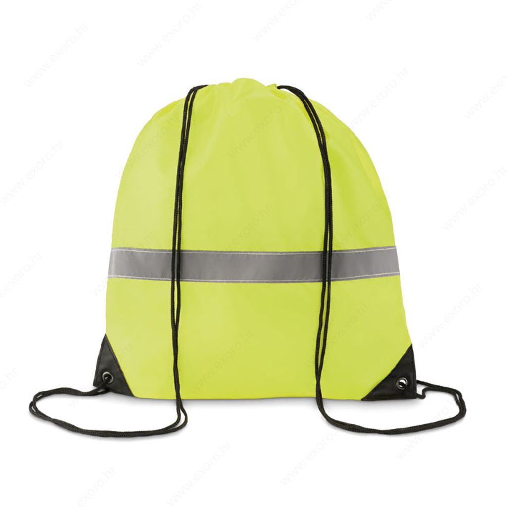 MO8868-70 Ruksak s vezicom STRIPE neon žuti