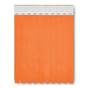 Narukvica papirnata TYVEK pk10 narančasta