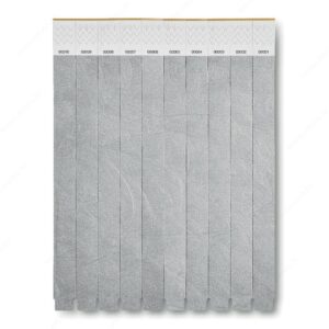 Narukvica papirnata TYVEK pk10 srebrna