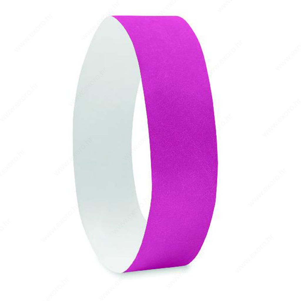 MO8942-38 Narukvica papirnata TYVEK pk10 fuchsia
