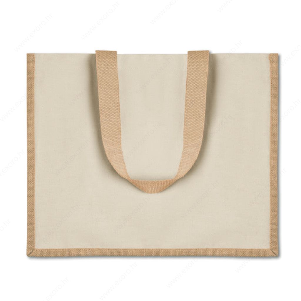 MO8967-13 Torba shopping CAMPO DE FIORI 43x20x34cm juta, natur